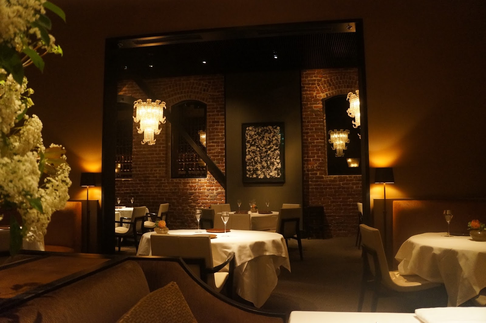 Elegant Main Dining Room at Quince Restaurant, ideal for private events and upscale dinners.
