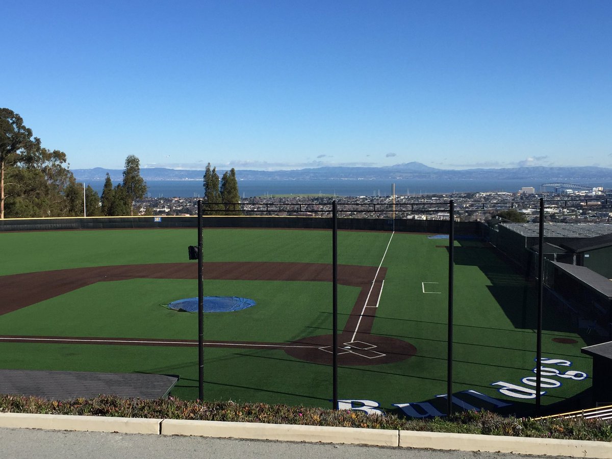 Baseball field at College of San Mateo, ideal for sports events and corporate gatherings.