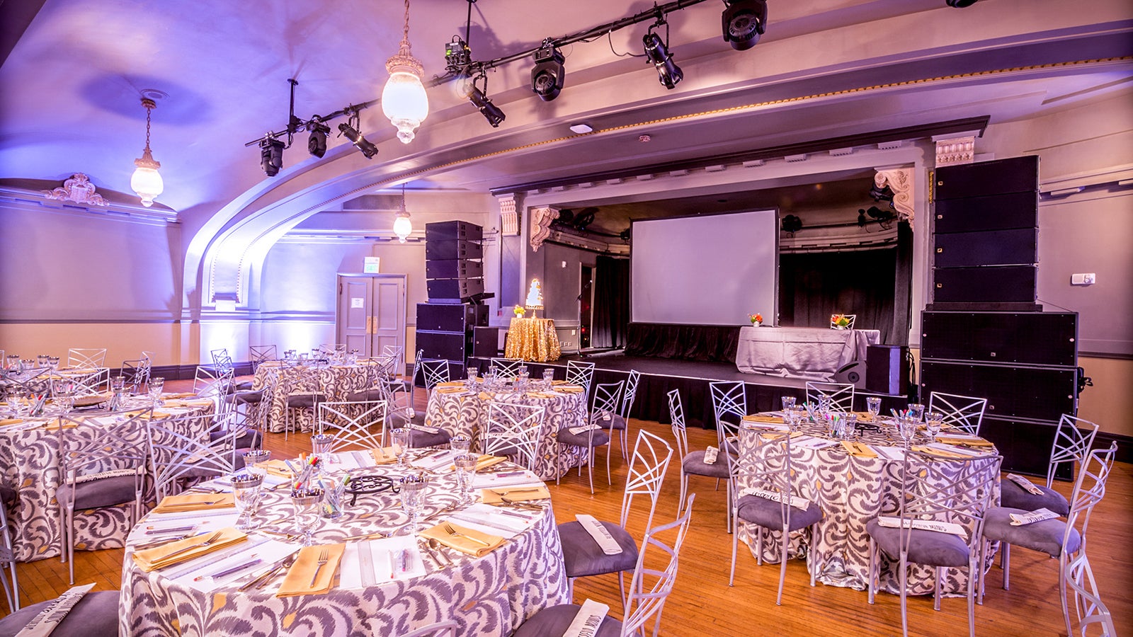 Elegant event space in Social Hall SF, perfect for galas and corporate functions.