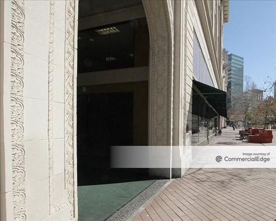 Elegant entrance of Spec Suite, Rotunda Building, perfect for meetings and events.