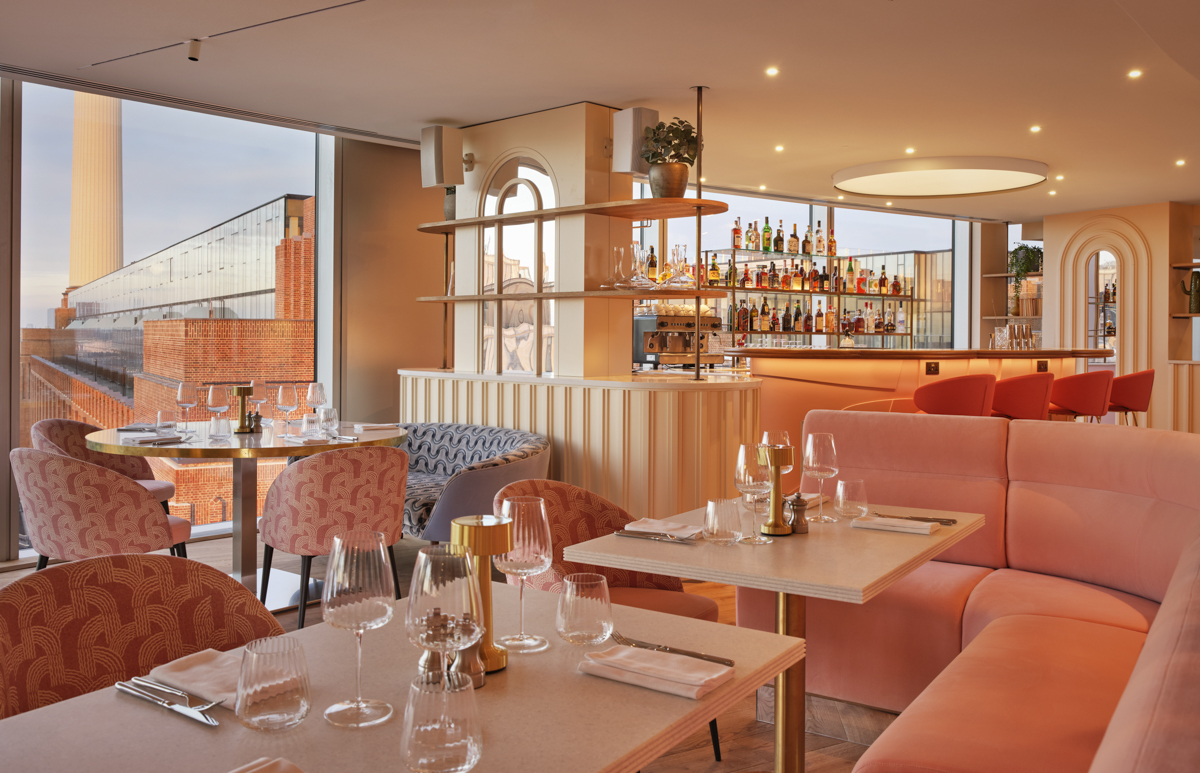 Stylish JOIA Restaurant at art'otel London, perfect for intimate events and networking.