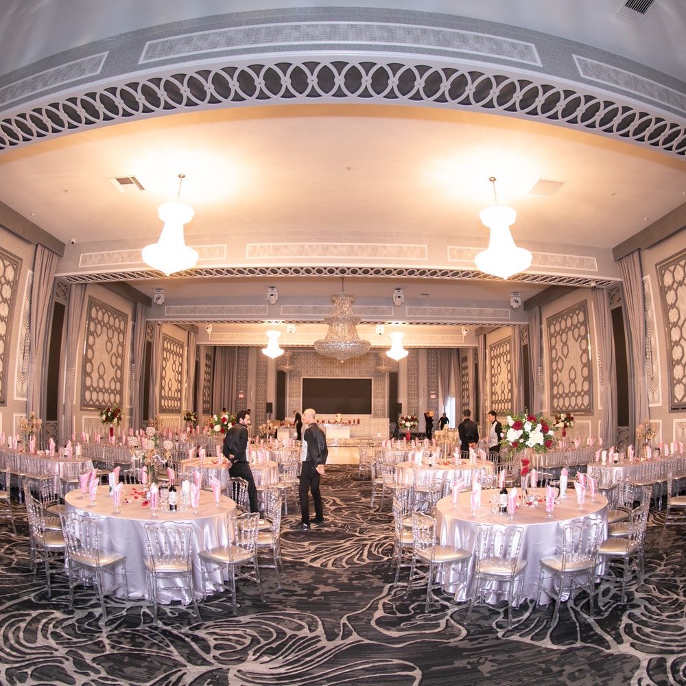 Elegant banquet hall at Victorio's Ristorante, perfect for weddings and corporate events.