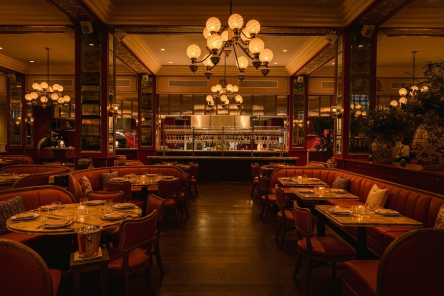 Private dining room at Victorio's Ristorante, elegant decor for upscale events and gatherings.