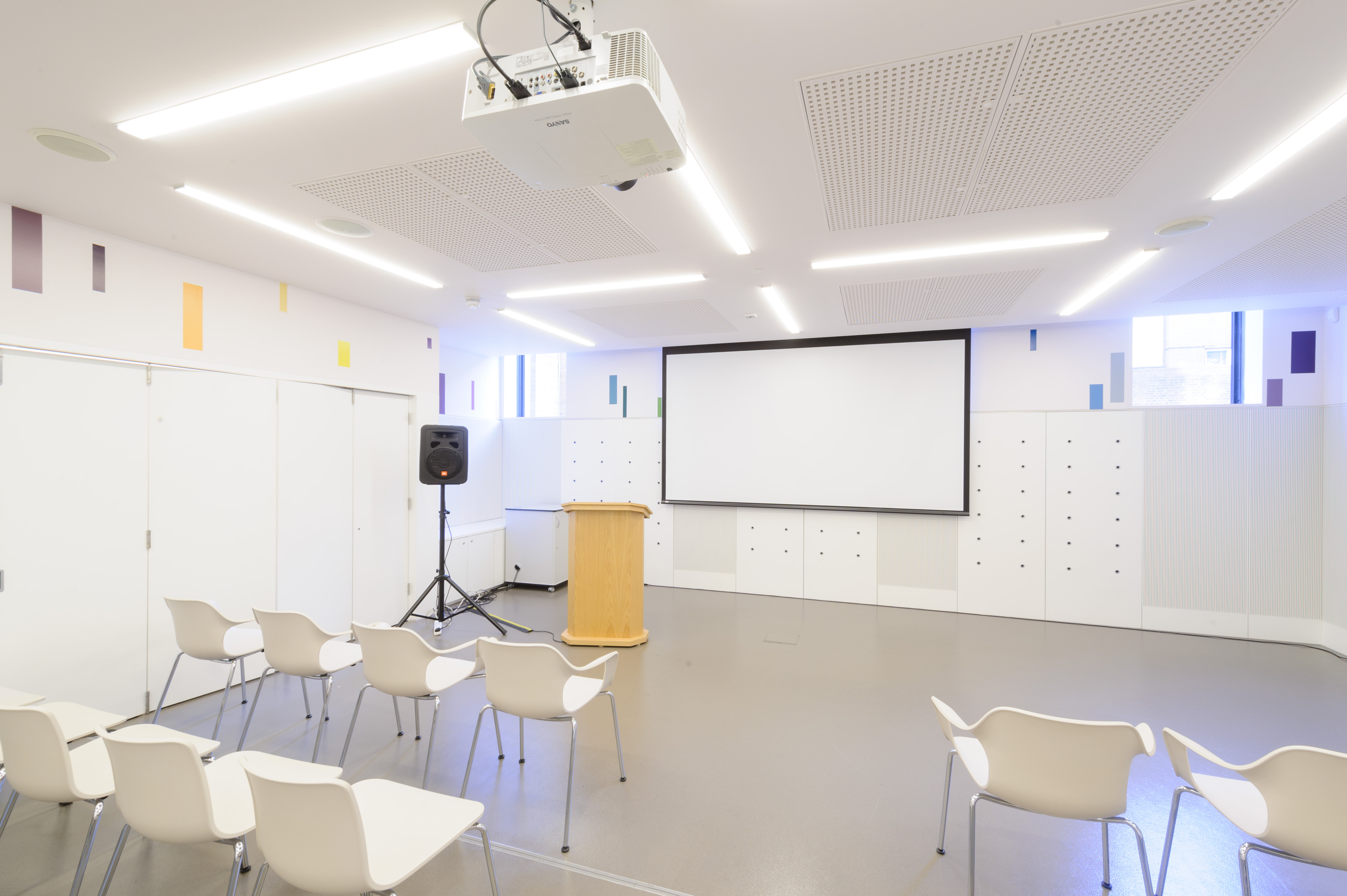 Foyle Centre at National Army Museum: modern meeting space for workshops and conferences.