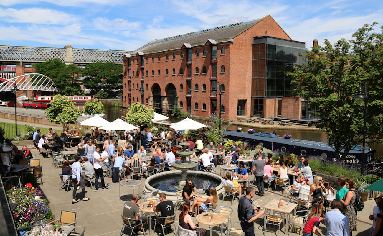 Alfresco restaurants in Manchester