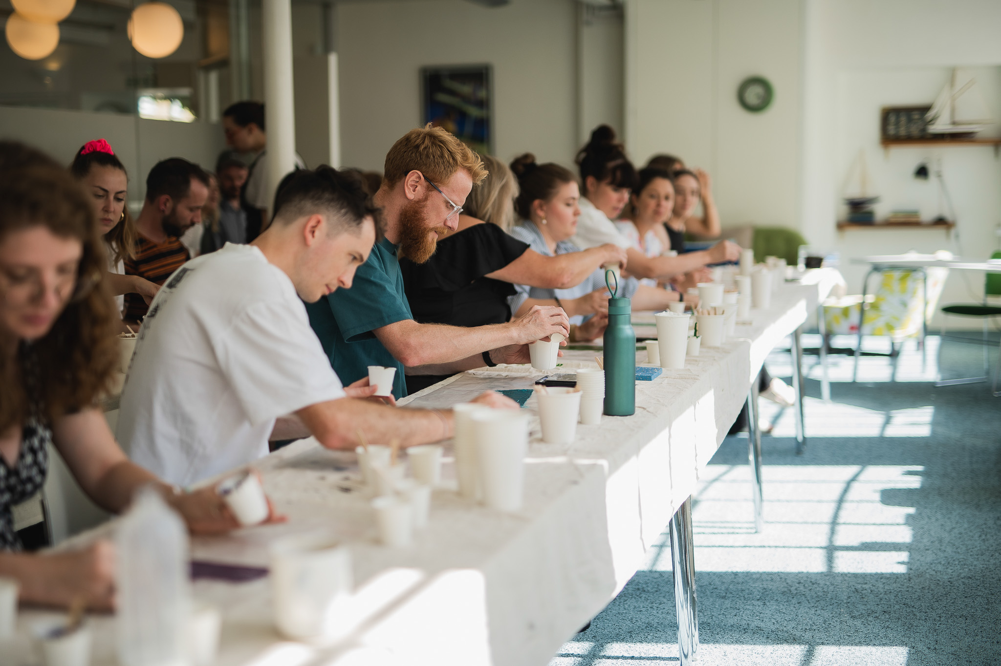 Group workshop at Wallacespace St Pancras, fostering creativity and collaboration.