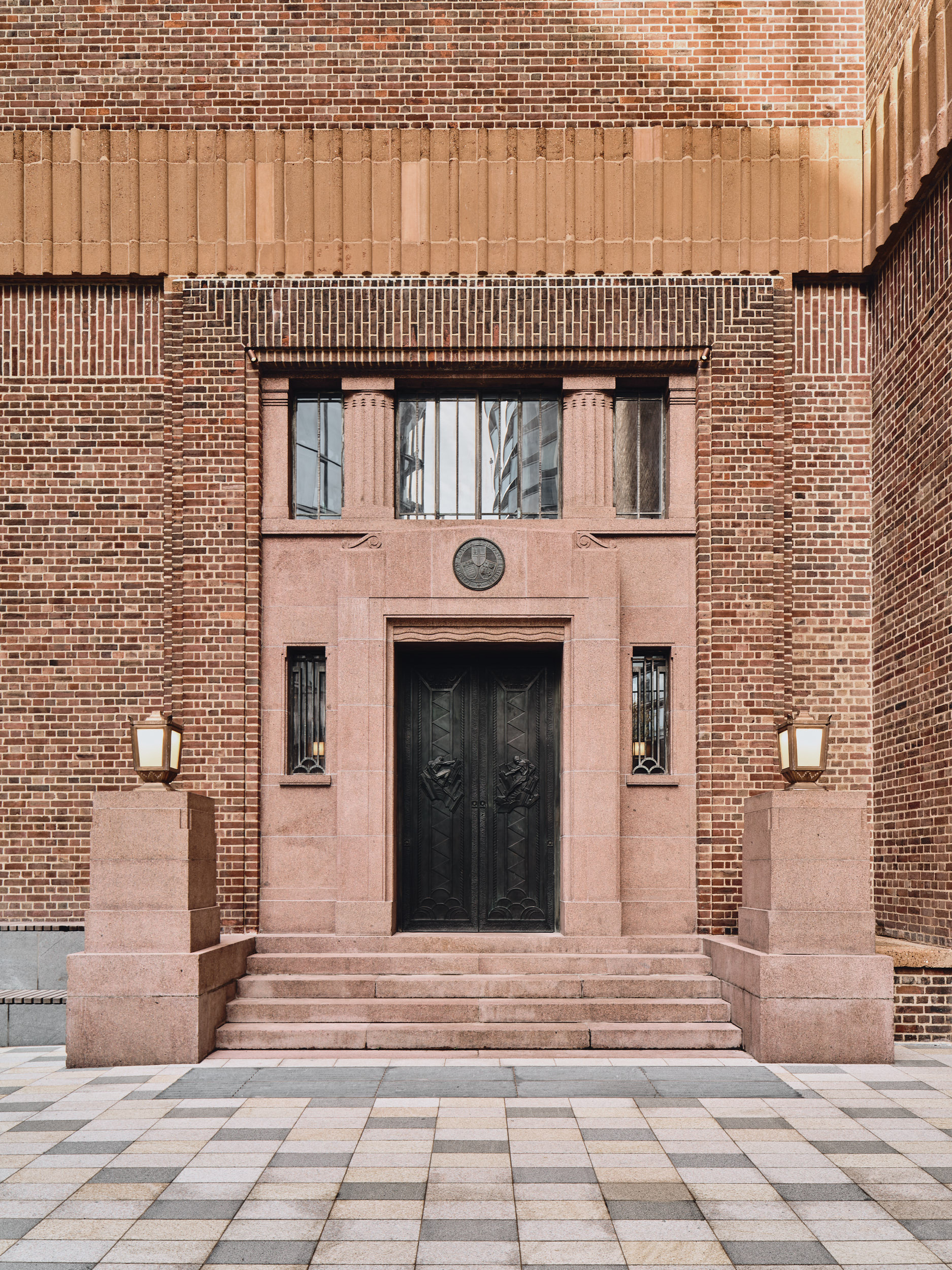 Control Room A entrance at Battersea Power Station, ideal for corporate events and receptions.