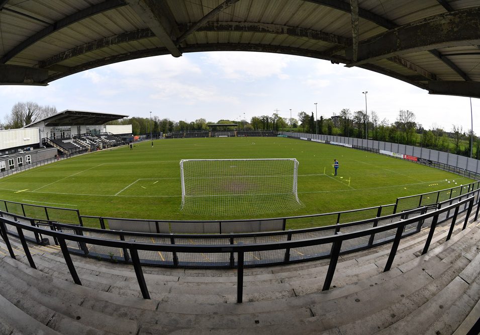 Main Stand Seating at Enfield Town FC, ideal for sporting events and community gatherings.