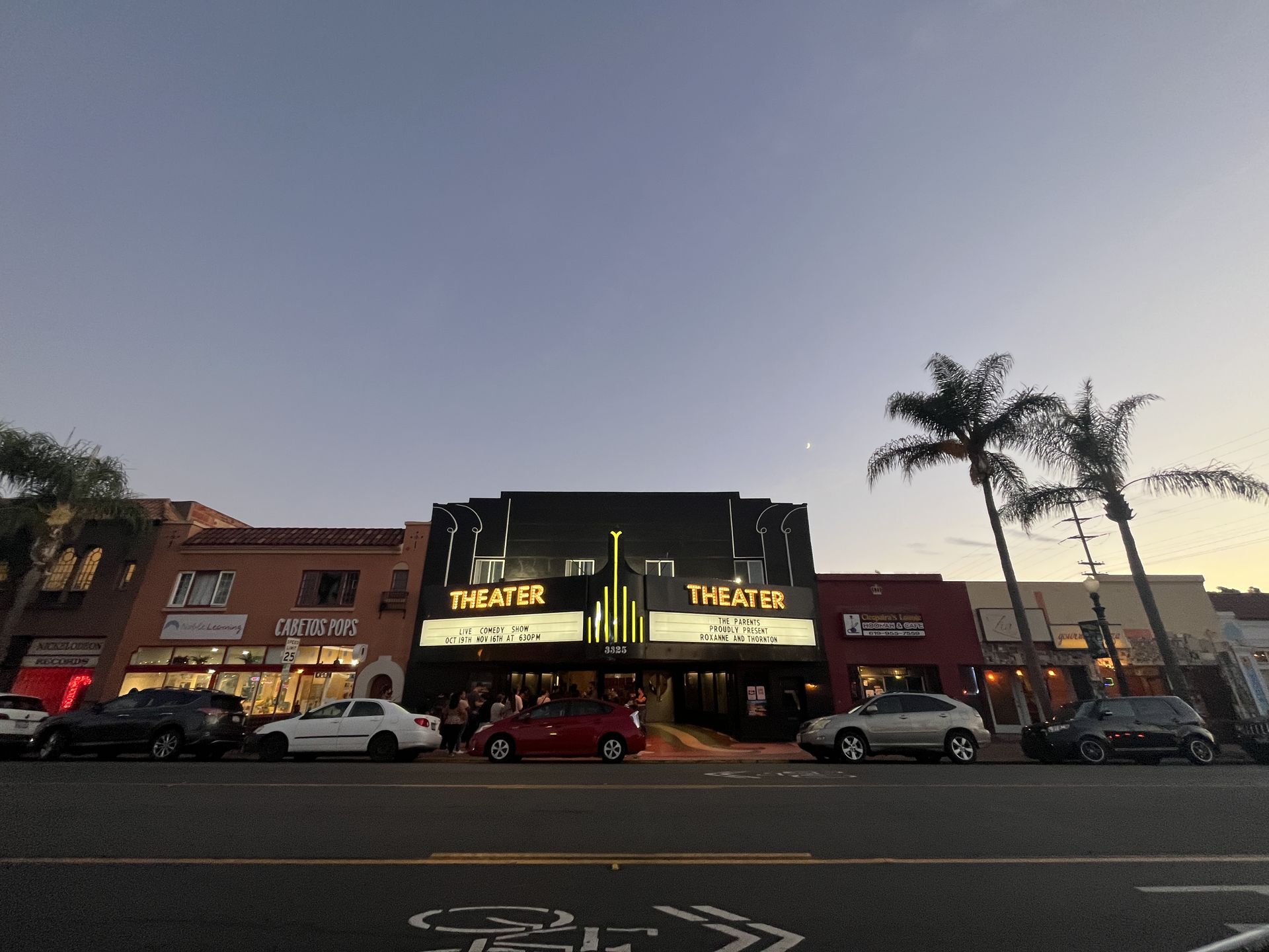Main Auditorium at Adams Avenue Theater, charming venue for events and meetings.