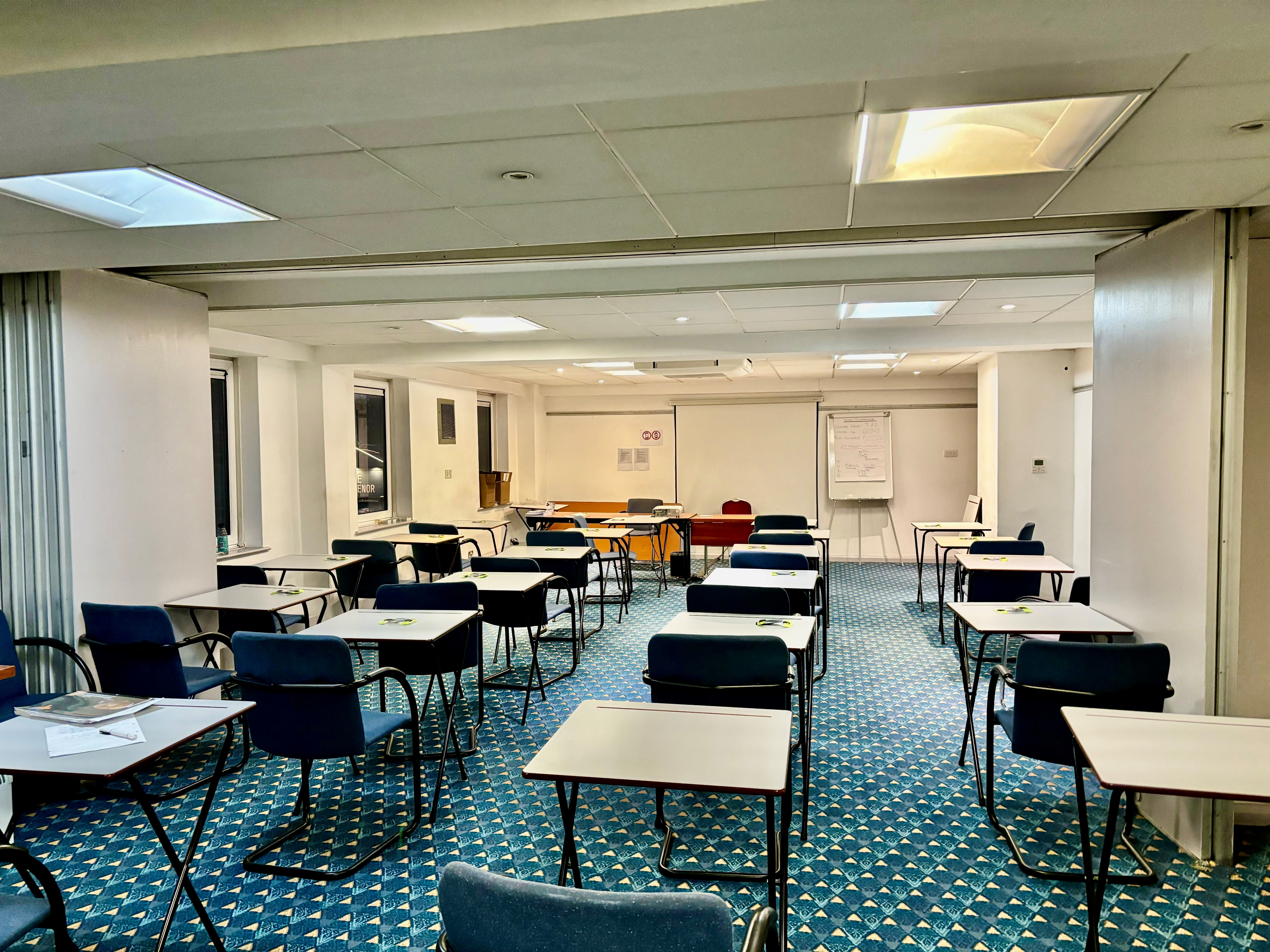 Meeting room at Mercure Nottingham Sherwood Hotel, ideal for training sessions and workshops.