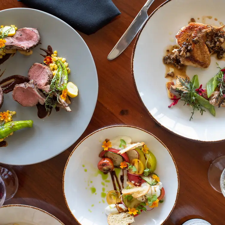 Gourmet dishes at Sea & Sky restaurant for upscale events and fine dining.