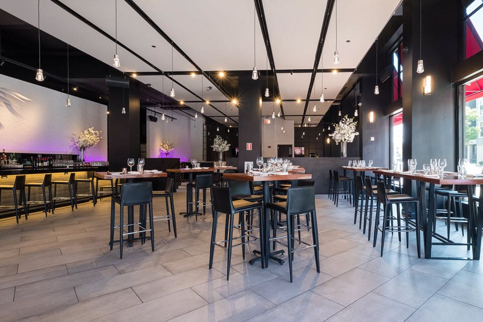 Private dining suite at STK Steakhouse San Diego, ideal for networking events and receptions.