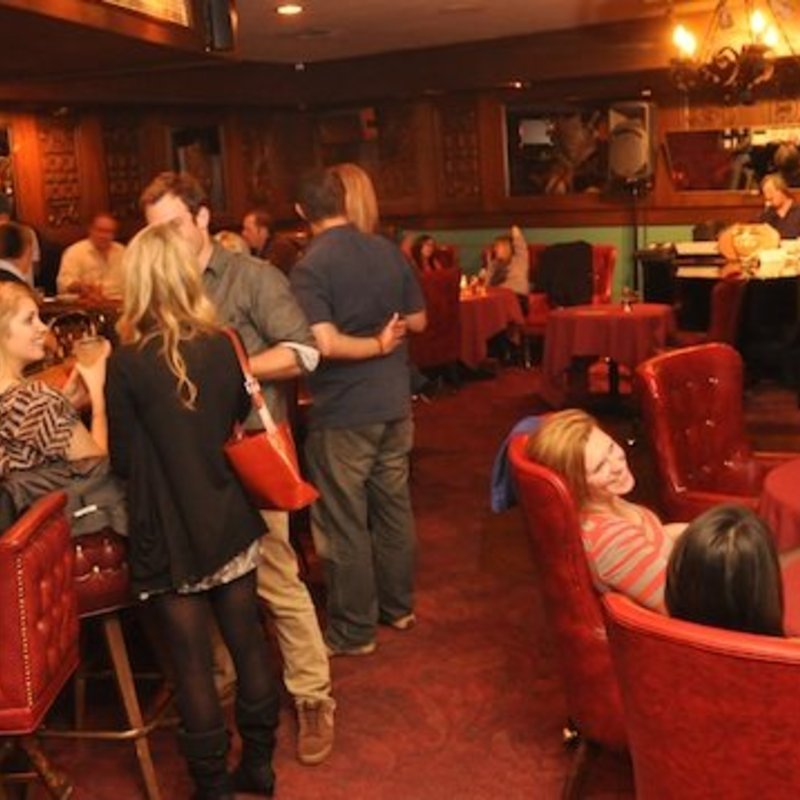 Elegant dining room at Imperial Steakhouse, perfect for networking events and gatherings.