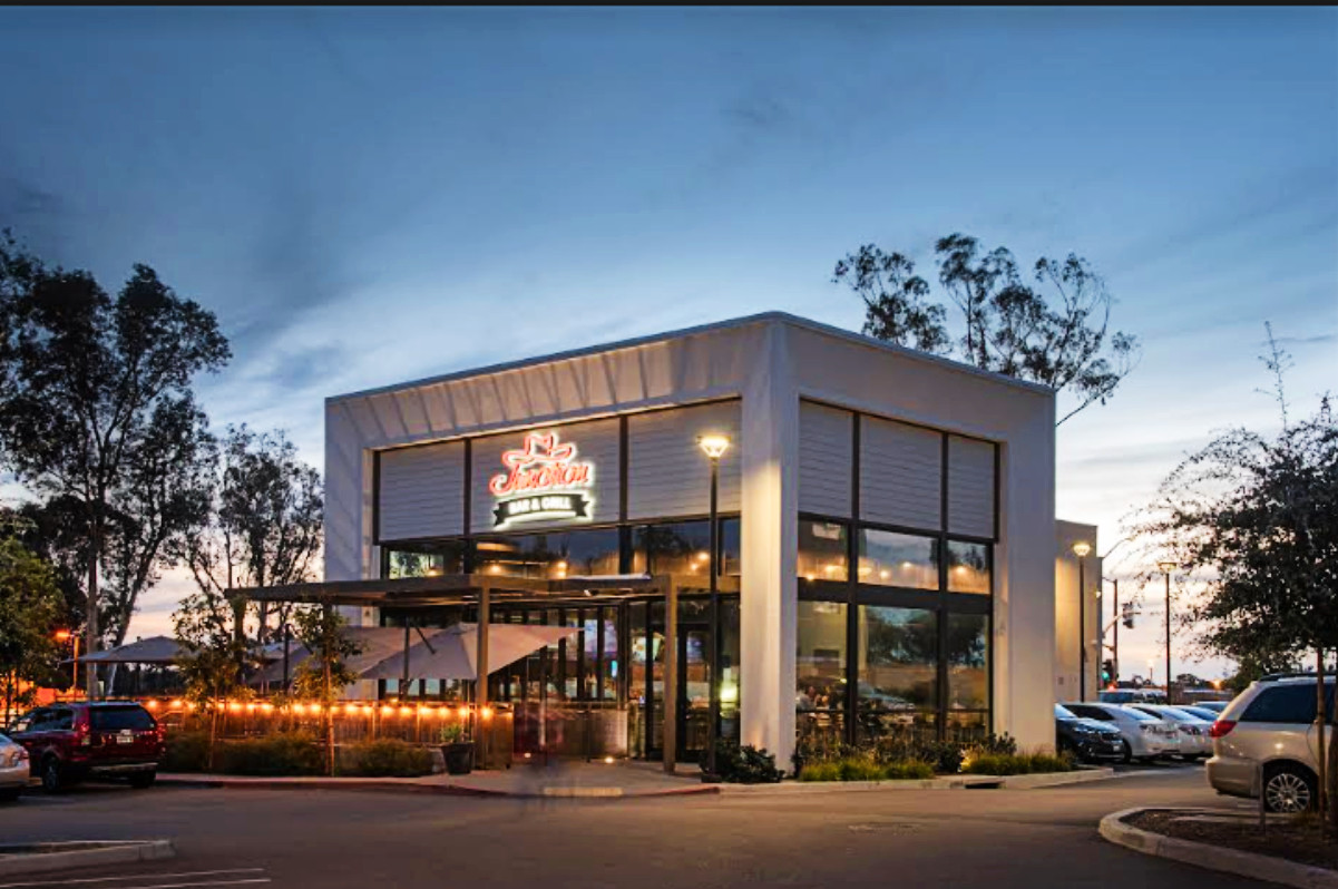 Modern Scripps venue with sleek exterior, ideal for events and gatherings in The Junction.