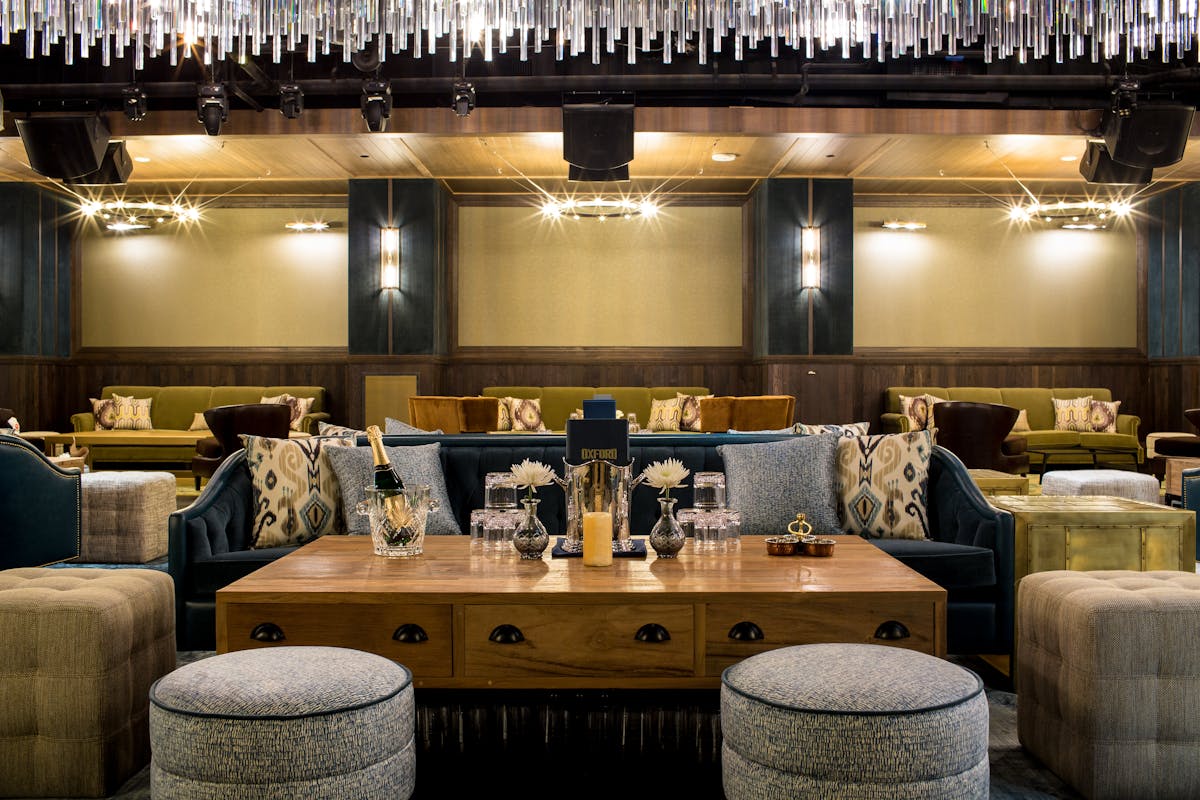 Stylish private event space at Sufigrill with elegant decor for upscale gatherings.