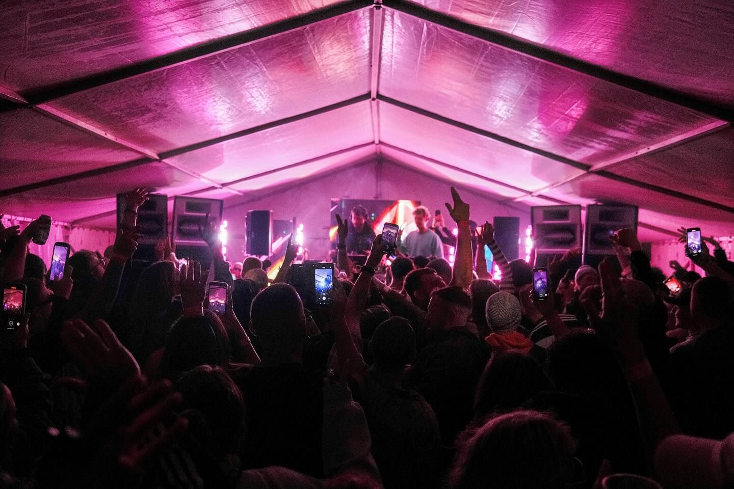 Vibrant indoor event at Boardners with dynamic lighting and engaged audience.