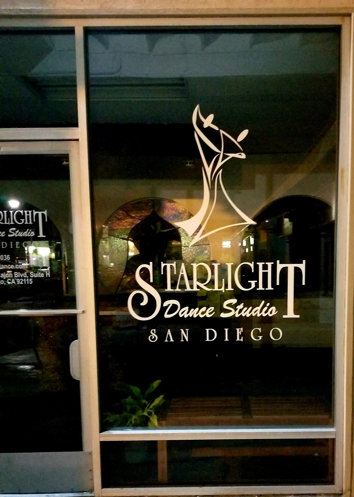Starlight Dance Studio entrance in San Diego, ideal for dance events and workshops.