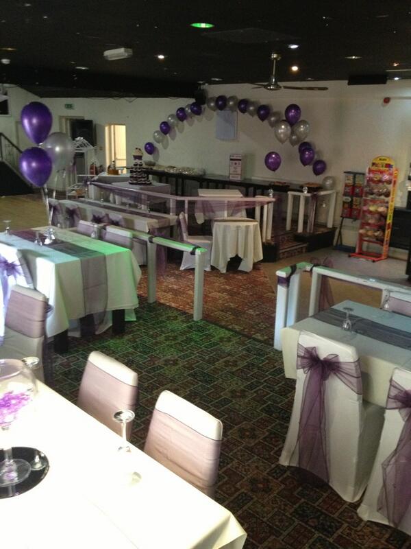 Elegant function room at The Sportsman Pub, perfect for weddings and parties.
