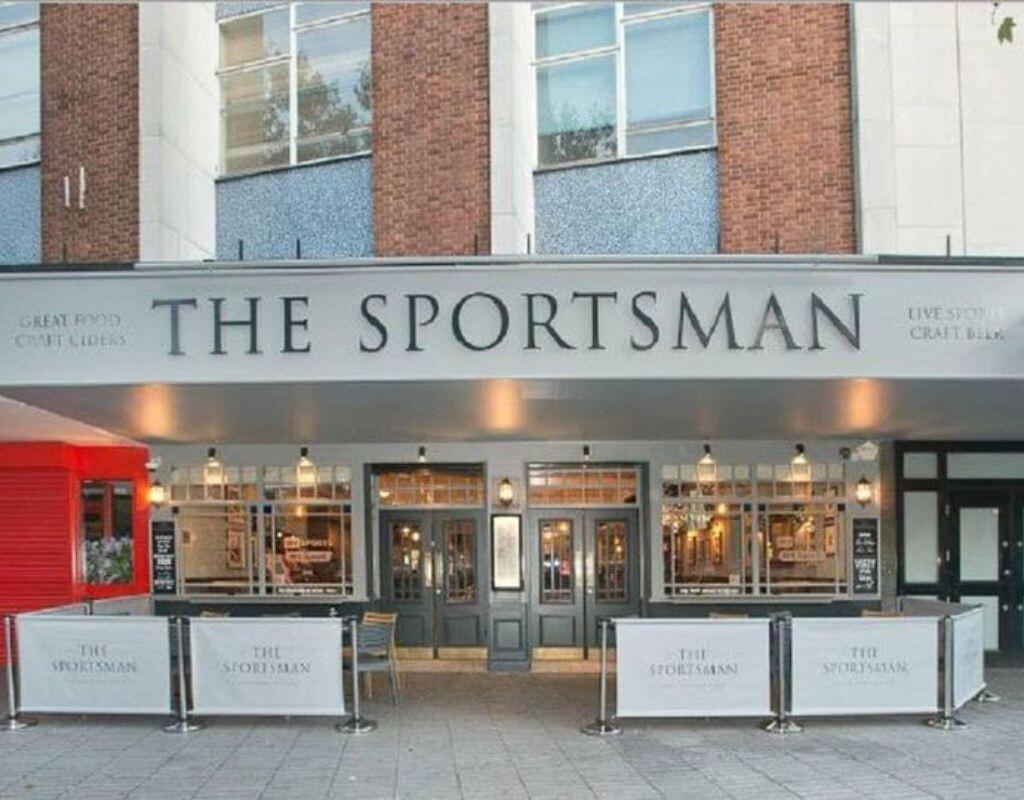 Vibrant lounge at The Sportsman Pub, ideal for events and gatherings.