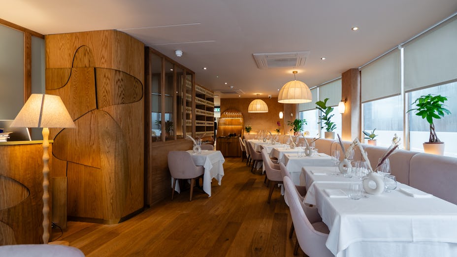 Elegant Californian restaurant in SOLA Soho, perfect for intimate corporate events.