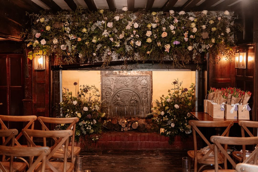 Elegant Oak Room at Voco Lythe Hill Hotel, ideal for weddings and corporate events.