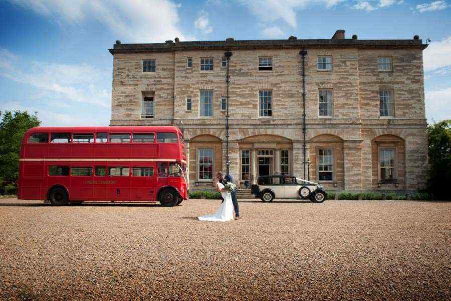 Grand Entrance Hall at Courteenhall Estate, elegant venue for weddings and events.