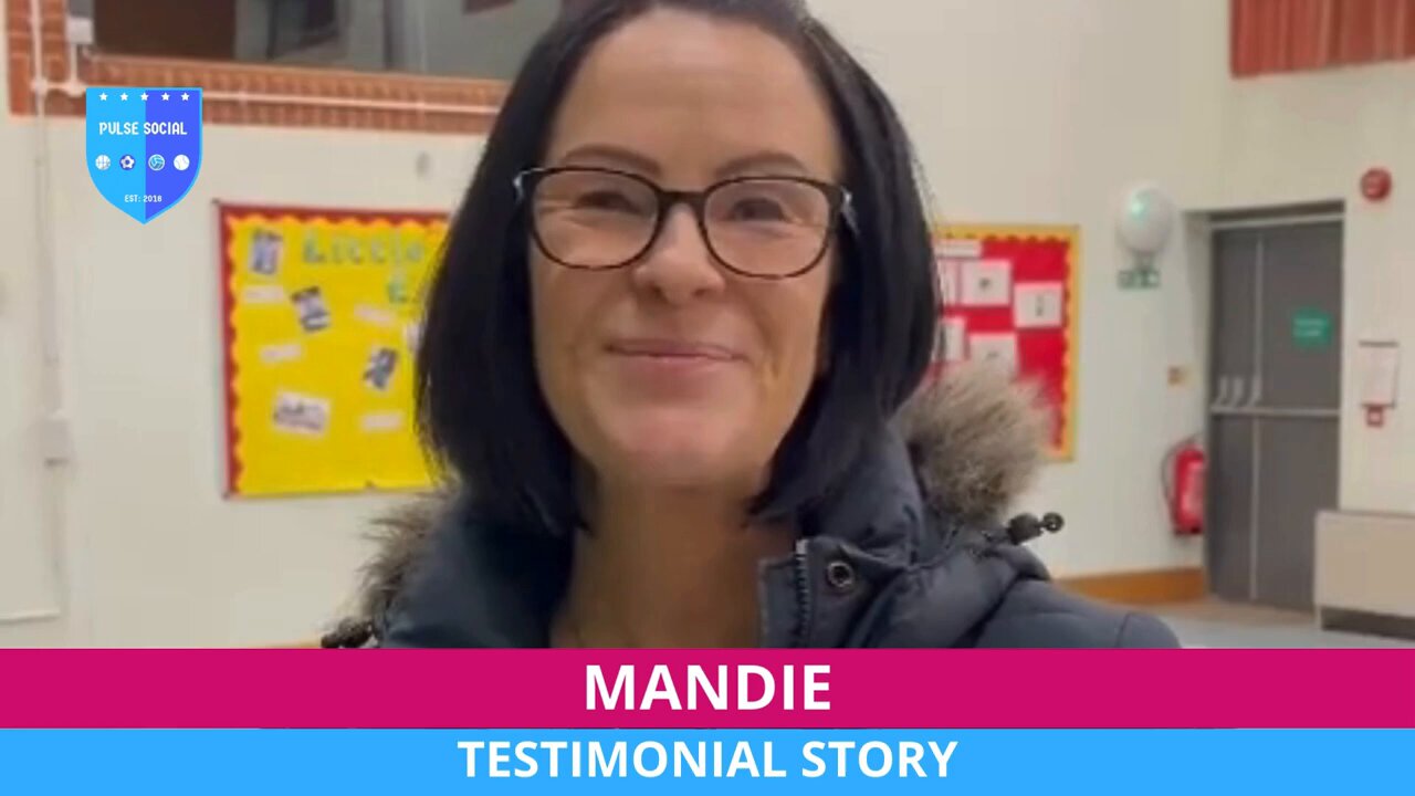 Smiling individual at Space Sports Centre, showcasing community event testimonials.