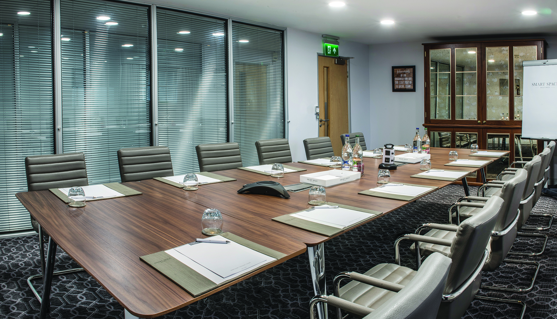 Boardroom Suites at De Vere Grand Connaught Rooms, modern meeting space for professional events.