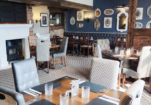 Cozy restaurant setting at The Hub, ideal for intimate meetings and events.