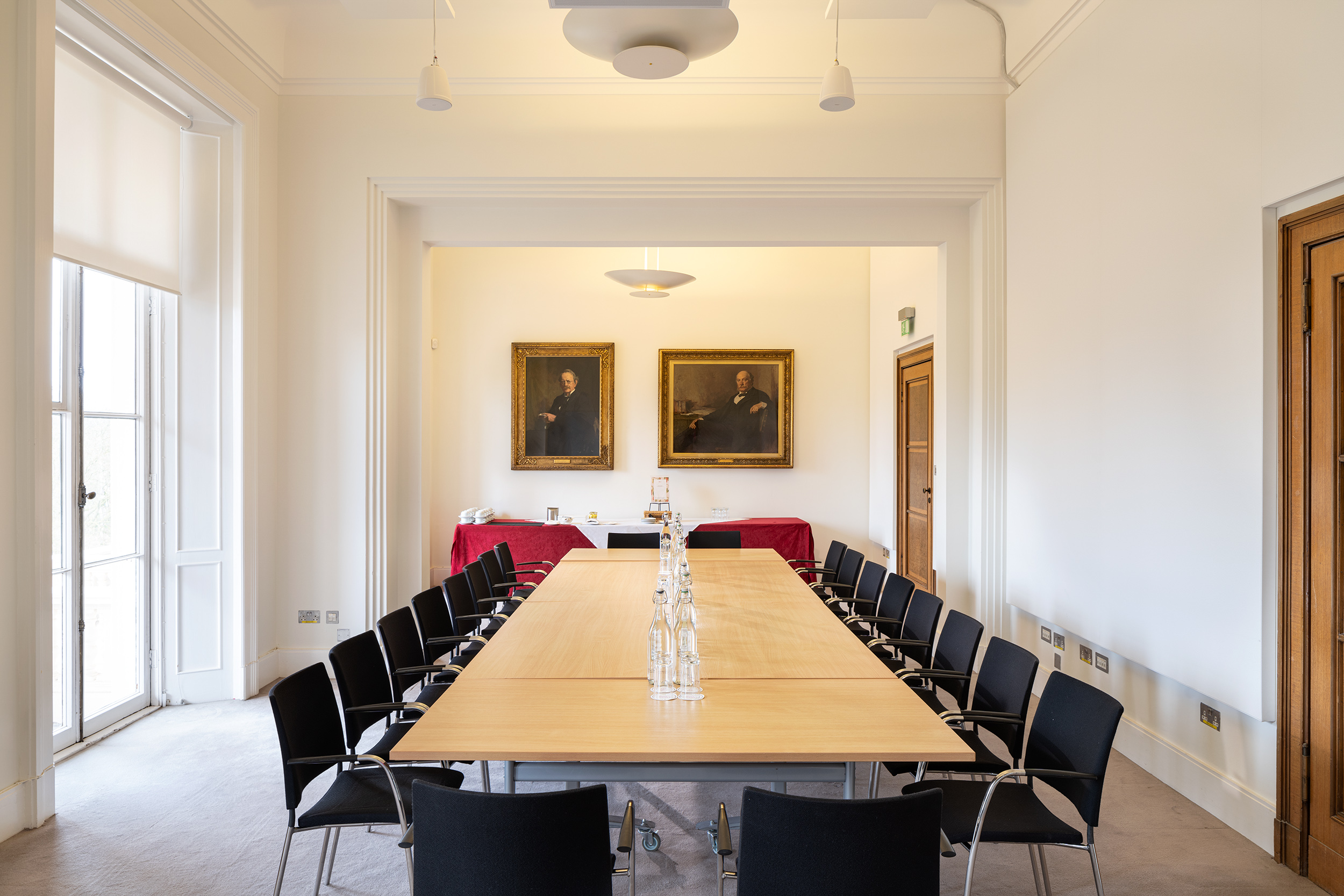 Wolfson Room Three at The Royal Society: elegant meeting space for corporate events.