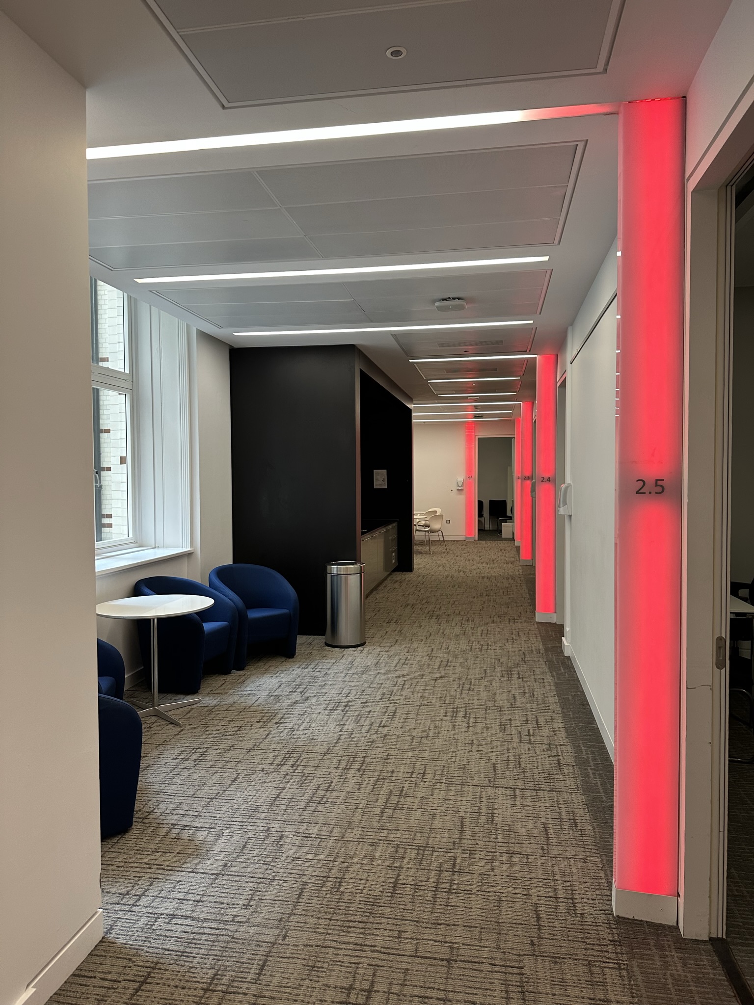 Event breakout area, networking space, Euston Square