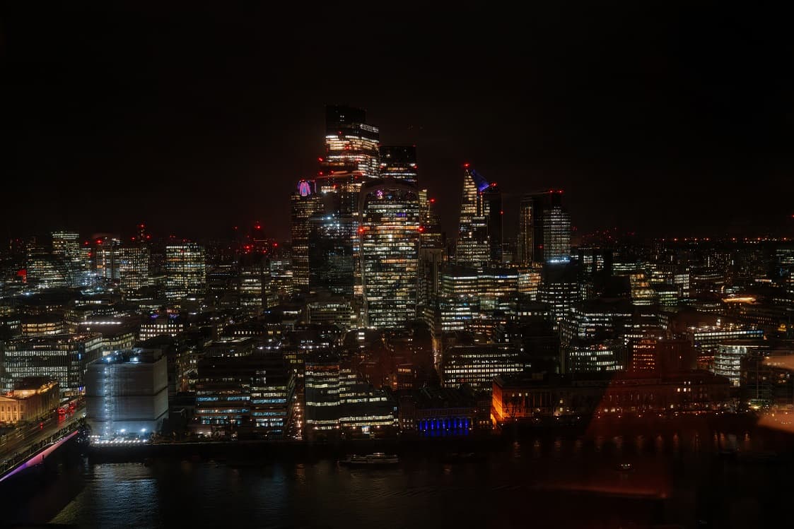 Oblix skyline at night, ideal venue for corporate events and social gatherings.