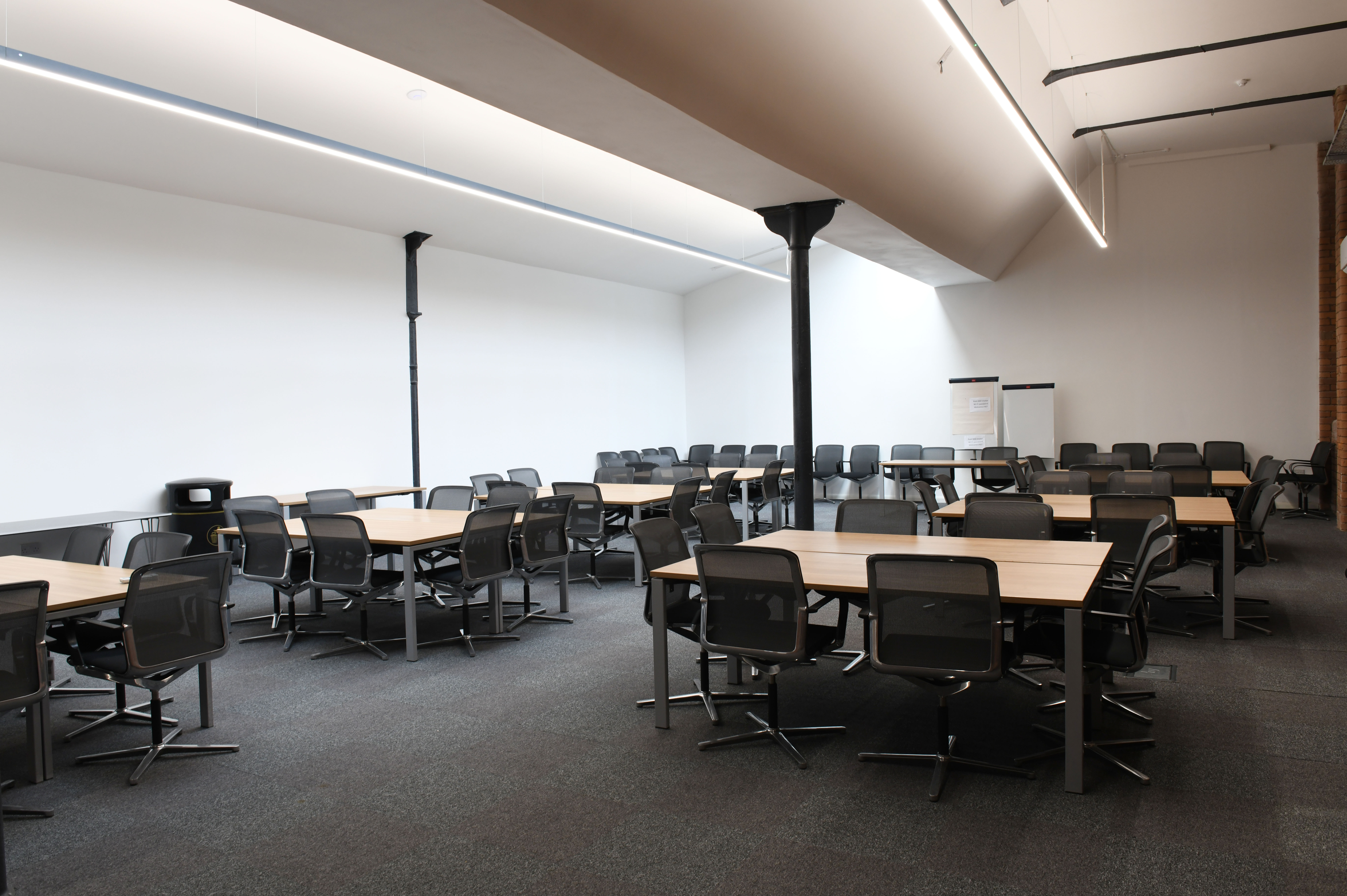 Versatile meeting room at Ram Mill, bright space for workshops and collaborative sessions.