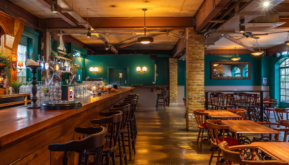 Versatile event space at The Pub in Pacific Tavern, perfect for gatherings and celebrations.
