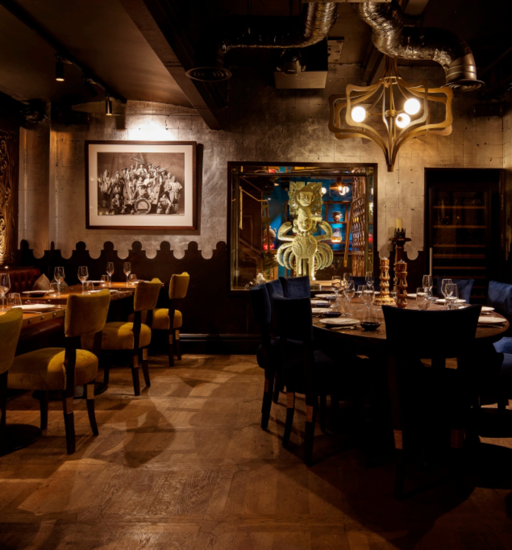 Andean Room at COYA Mayfair, stylish restaurant for intimate gatherings and corporate events.