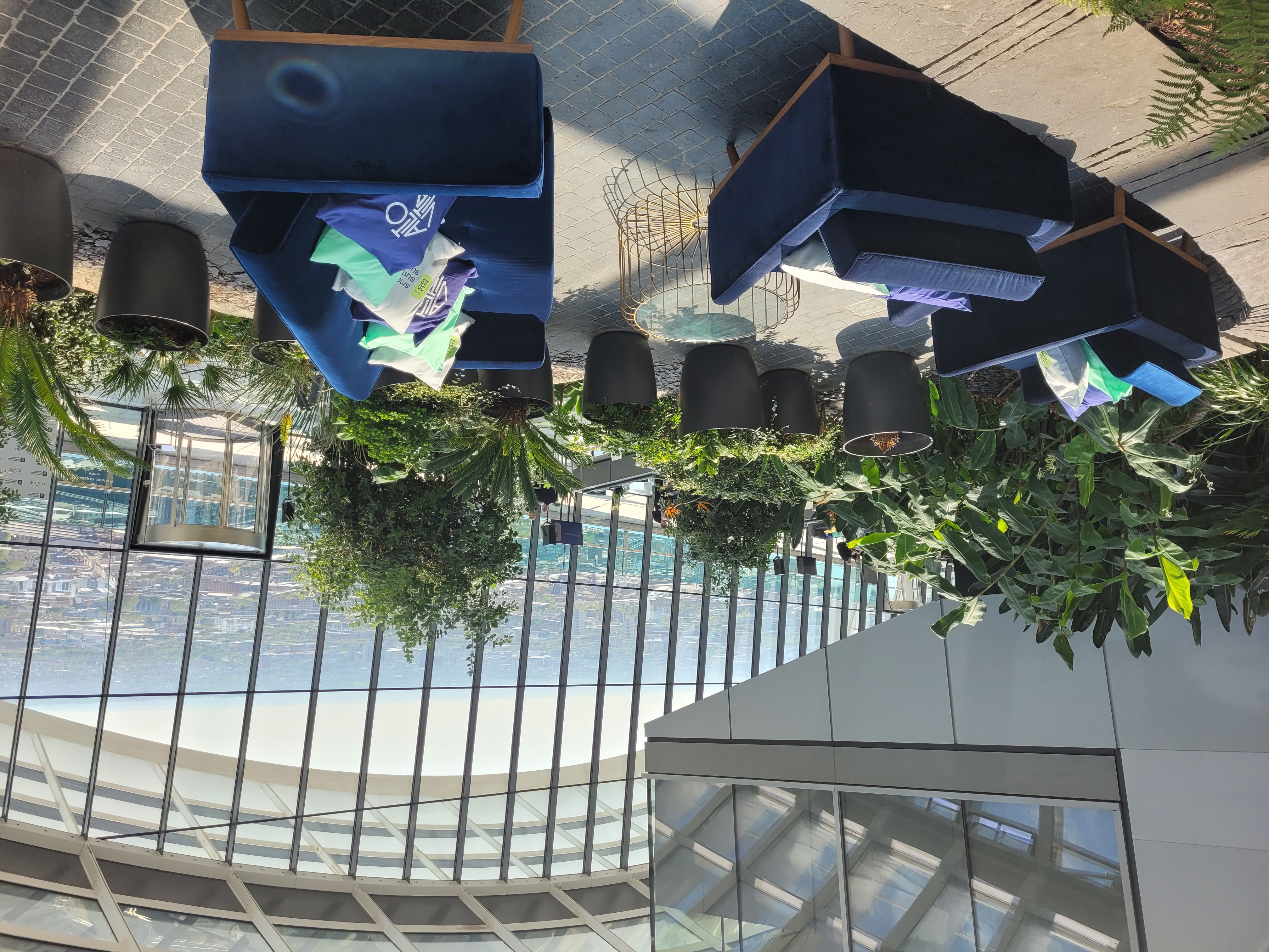 Sky Garden London event venue panoramic view VIP reception
