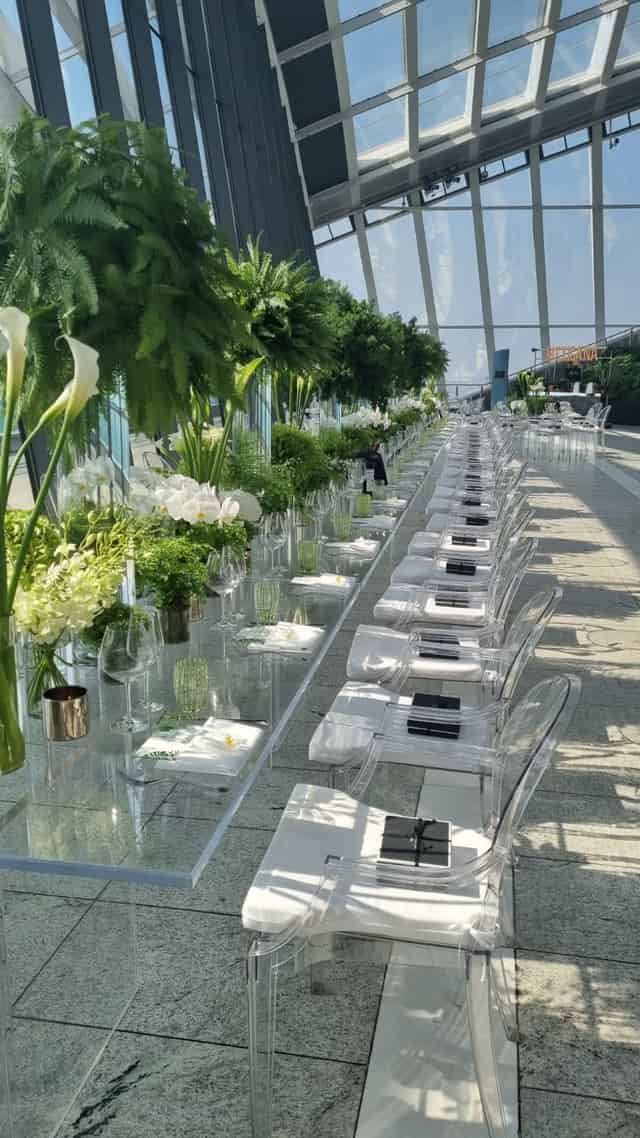 Exclusive Hire of Sky Garden