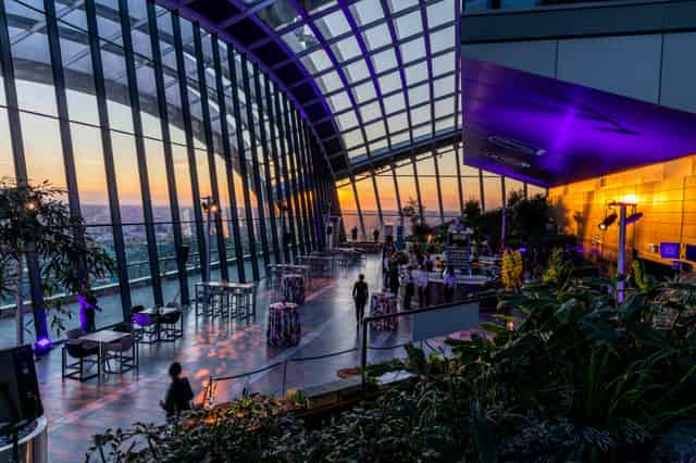 Exclusive Hire of Sky Garden