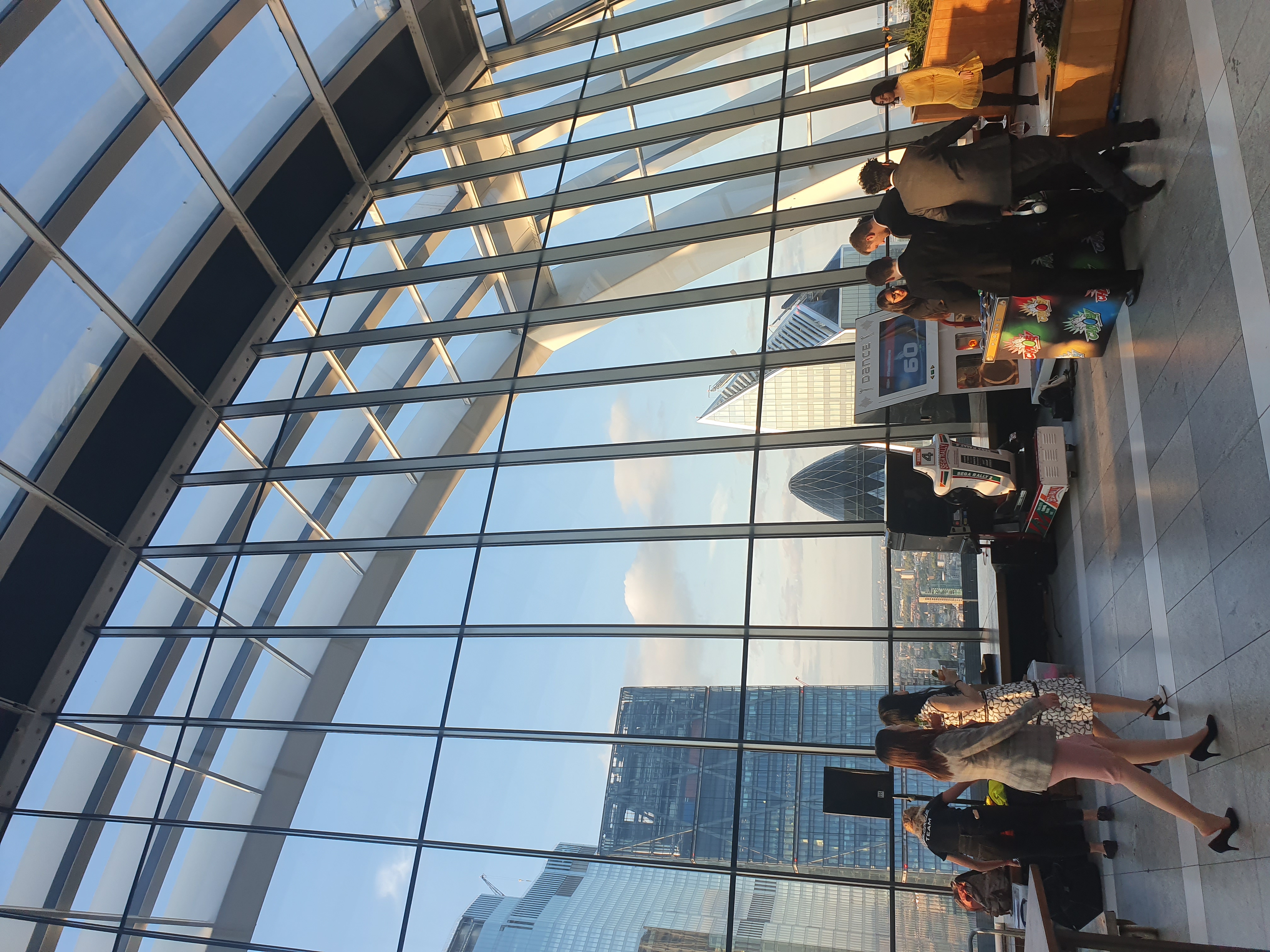 City Garden in Sky Garden London, modern event space with skyline views for corporate gatherings.