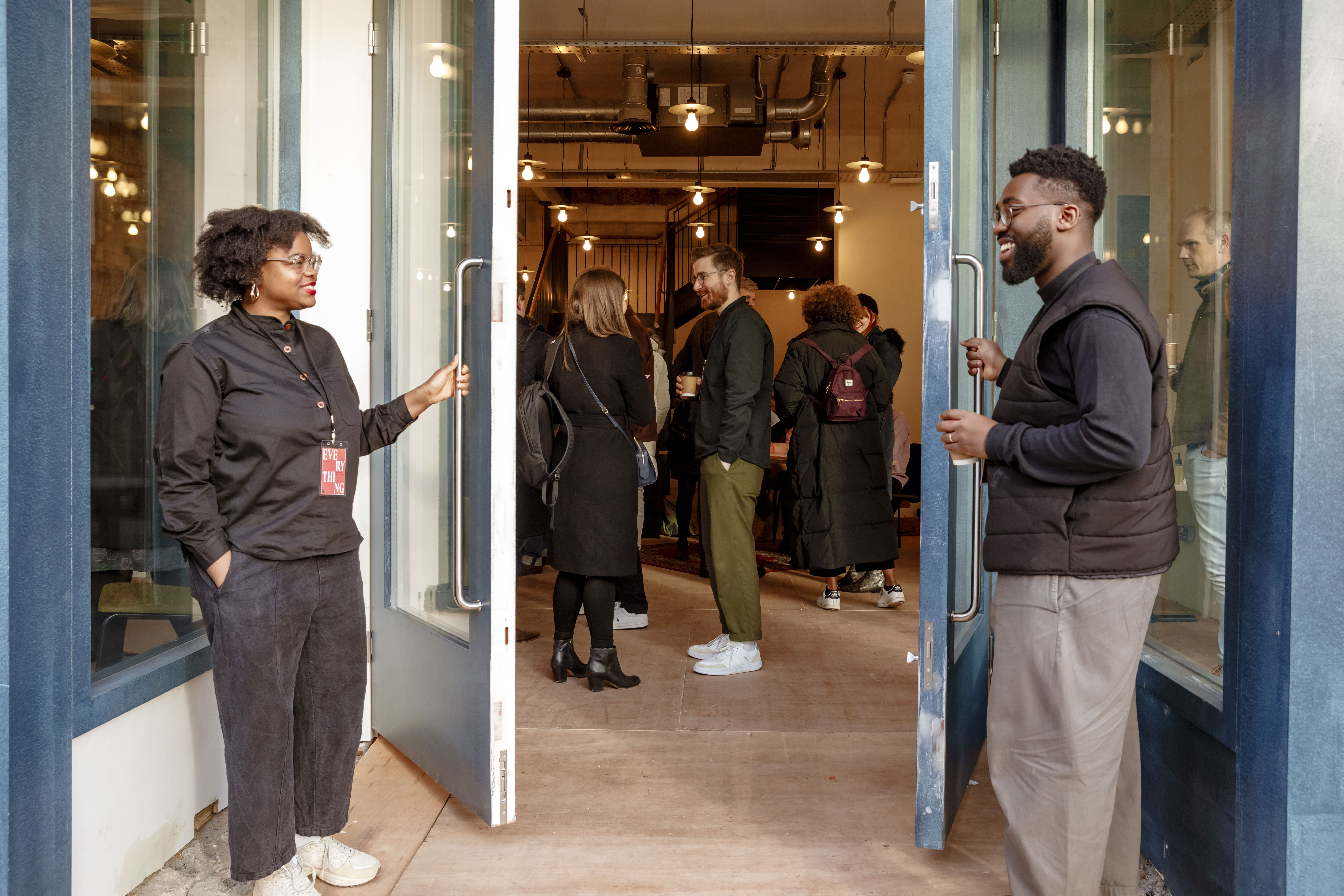 Away Days conference at King's House, vibrant networking event with open doors.