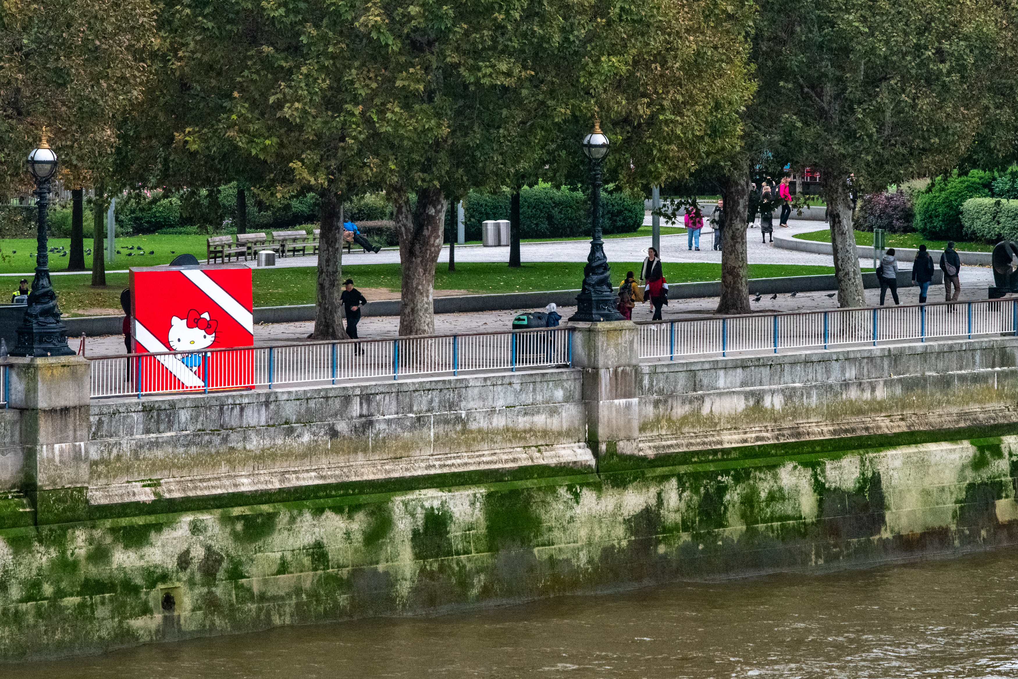 Queen's Walk at Southbank Centre, vibrant riverside venue for events and gatherings.