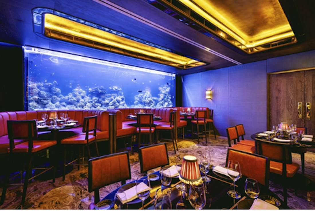 Private dining room at Sexy Fish ...