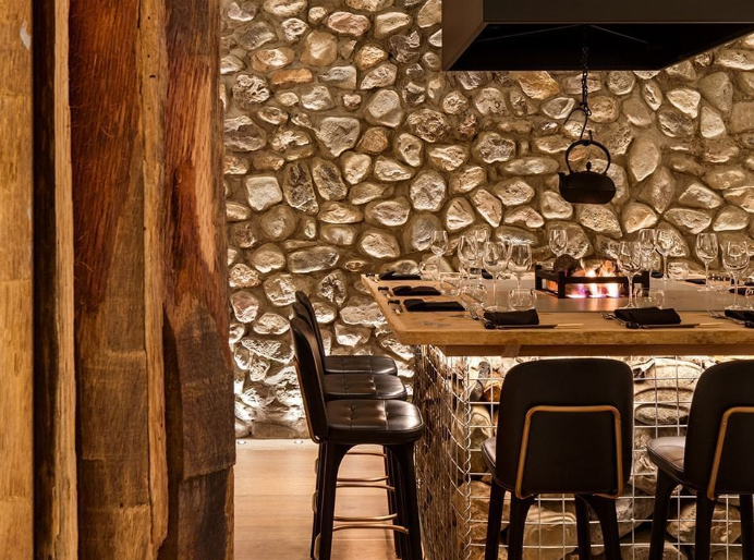 Stylish rustic dining space at Peter Street Kitchen, ideal for intimate gatherings and corporate dinners.