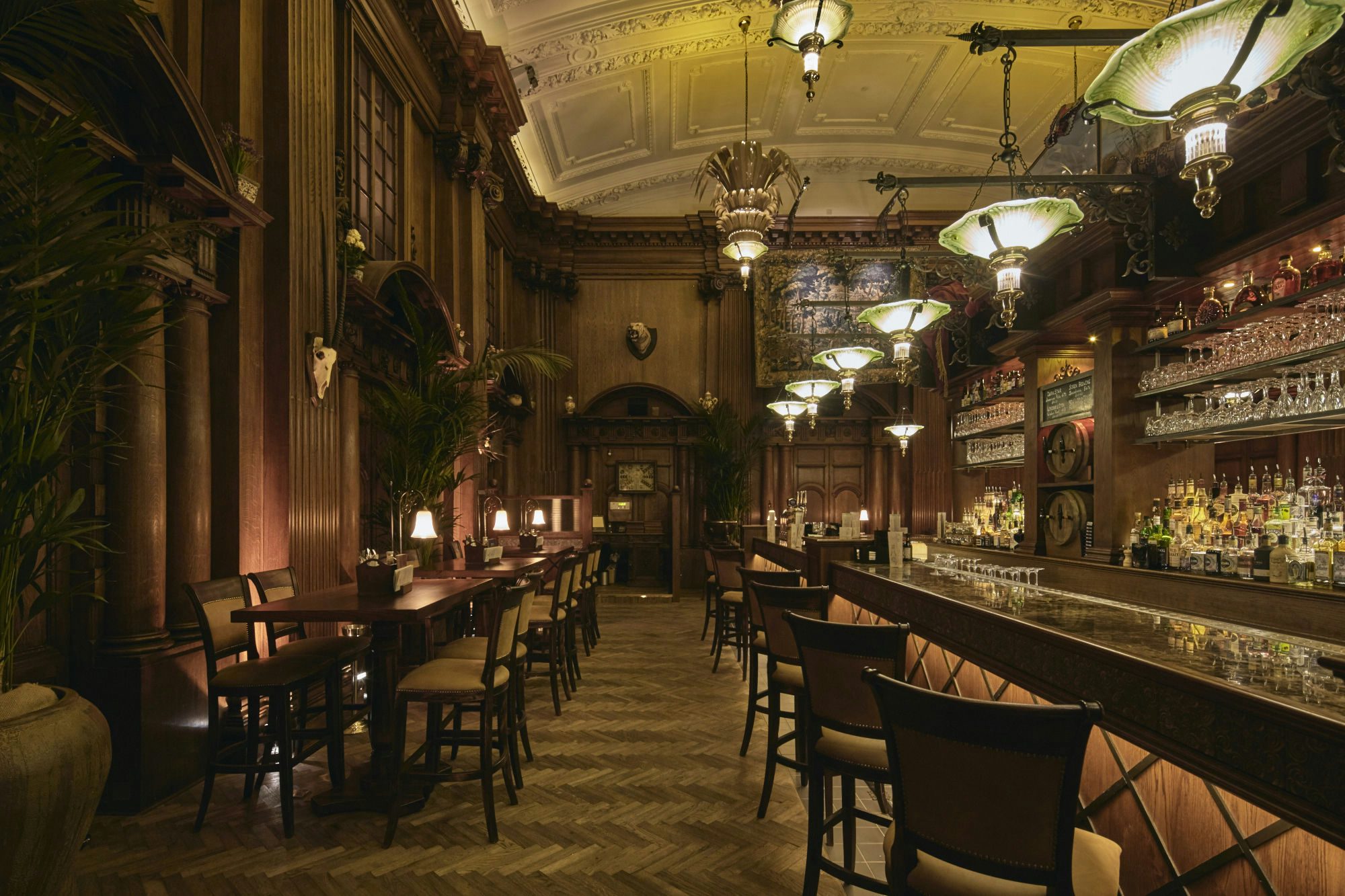 Elegant bar setting in Live Music Bar, perfect for intimate gatherings and networking events.