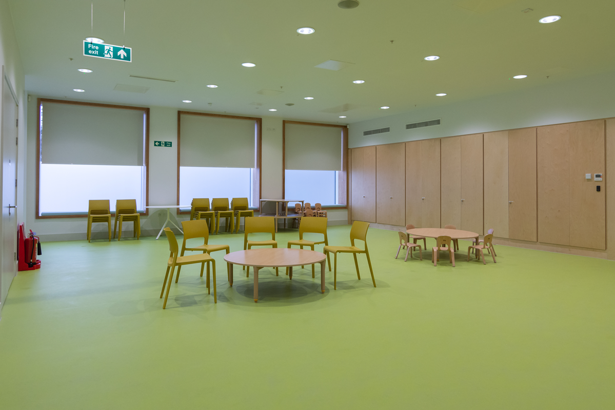 Versatile meeting space in Una Marson Library, perfect for workshops and discussions.