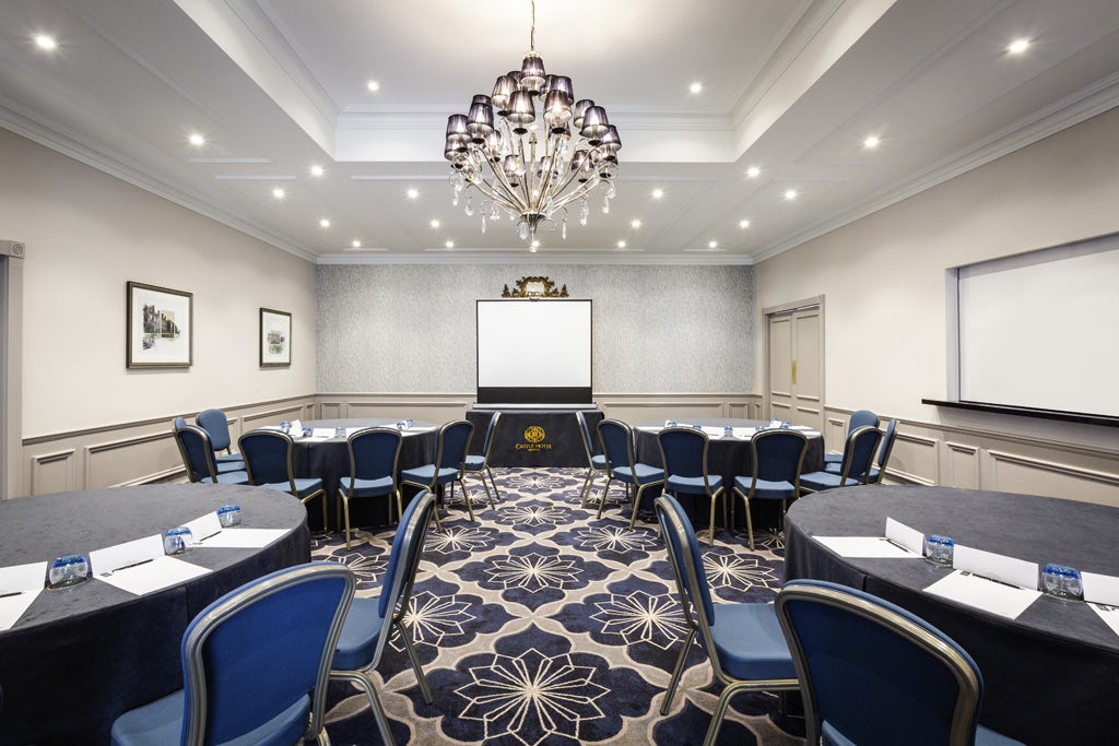 Balmoral Suite at The Castle Hotel Windsor, elegant meeting room for corporate events.