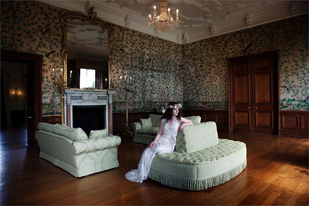 Elegant Temple Garden at Sandon Hall, perfect for intimate bridal showers and upscale events.