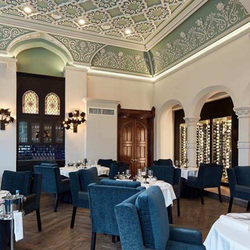 Elegant dining space at The Stud Room Bar, ideal for upscale events and corporate dinners.