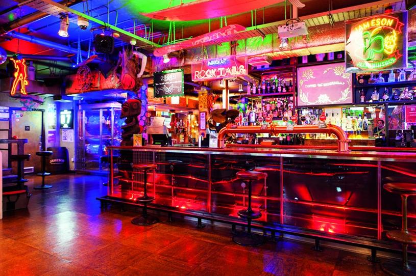 Vibrant music room at Gigi's Hoxton, ideal for networking events and parties.