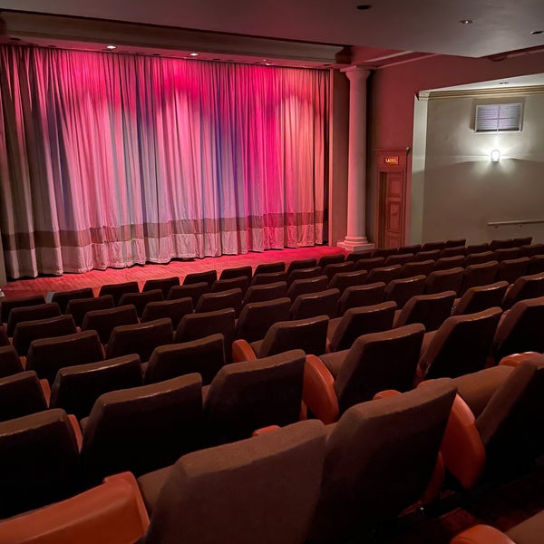 Curzon Richmond Cinema stage with plush seating, ideal for performances and presentations.